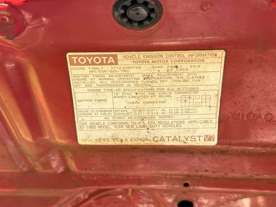 1992 Toyota Celica 5th Gen - Image 5 of 10