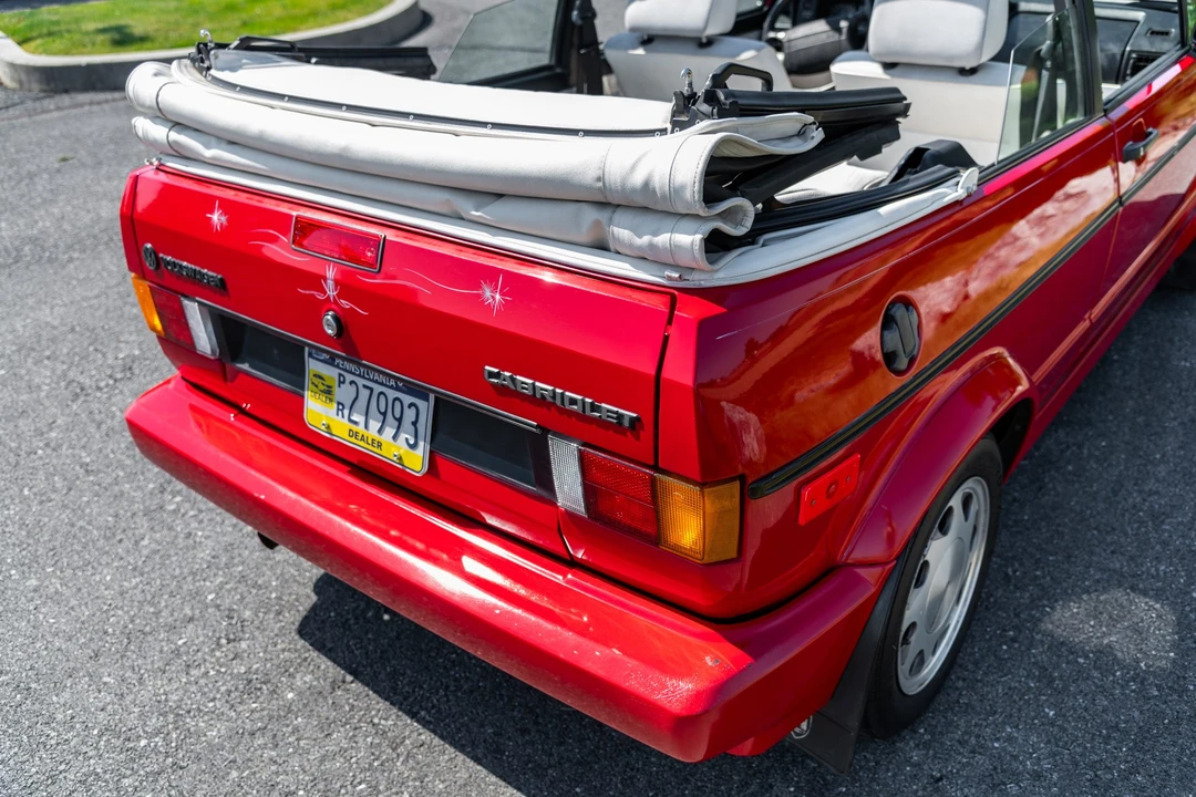 1992 Volkswagen Golf Cabriolet/Rabbit Convertible Mk1 - Image 17 of 31