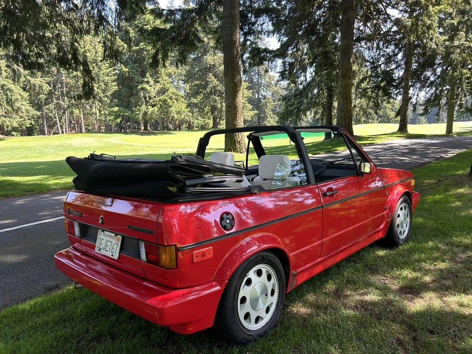 1992 Volkswagen Golf Cabriolet/Rabbit Convertible Mk1 - Image 9 of 31