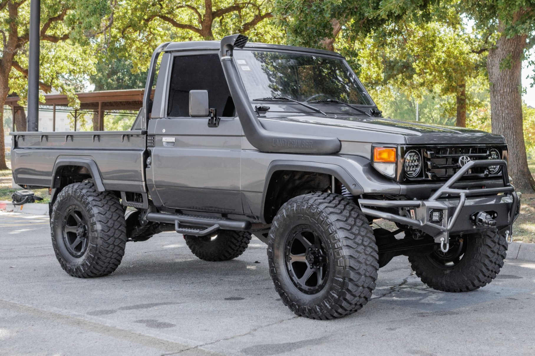 Turbocharged 1HZ-Powered 1992 Toyota Land Cruiser PZJ70 Pickup Conversion 5-Speed