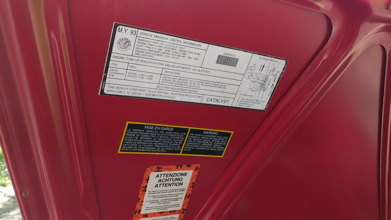 1993 Alfa Romeo Series 4 - Image 21 of 31