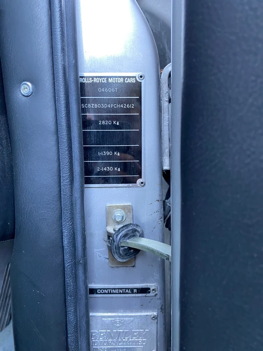 1993 Bentley Continental R - Image 25 of 31