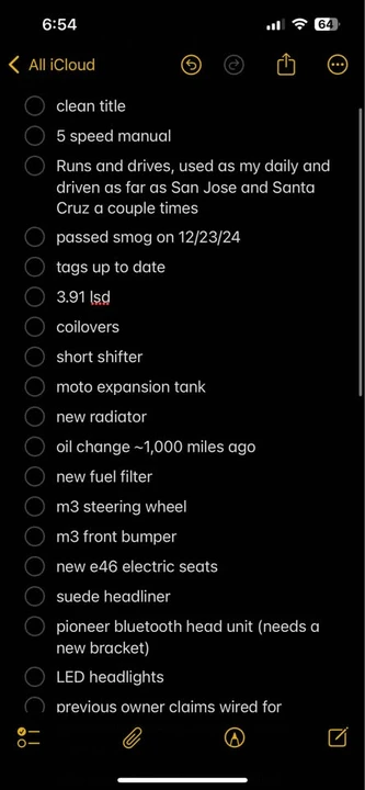 1993 BMW E36 3 Series - Image 10 of 11