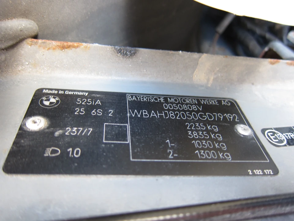 1993 BMW E34 5 Series - Image 2 of 11