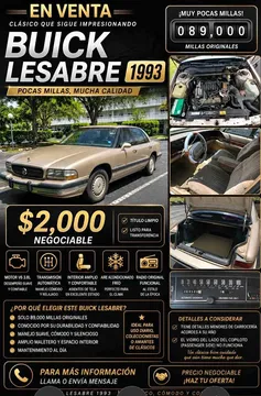 1993 Buick LeSabre 90th Anniversary Sedan 4D