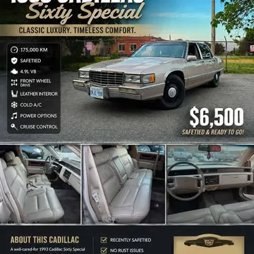 1993 Cadillac Sixty Special