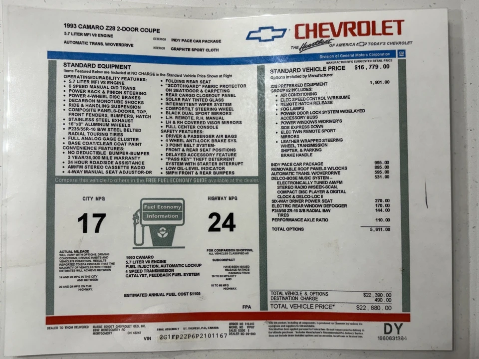 1993 Chevrolet - Image 27 of 30