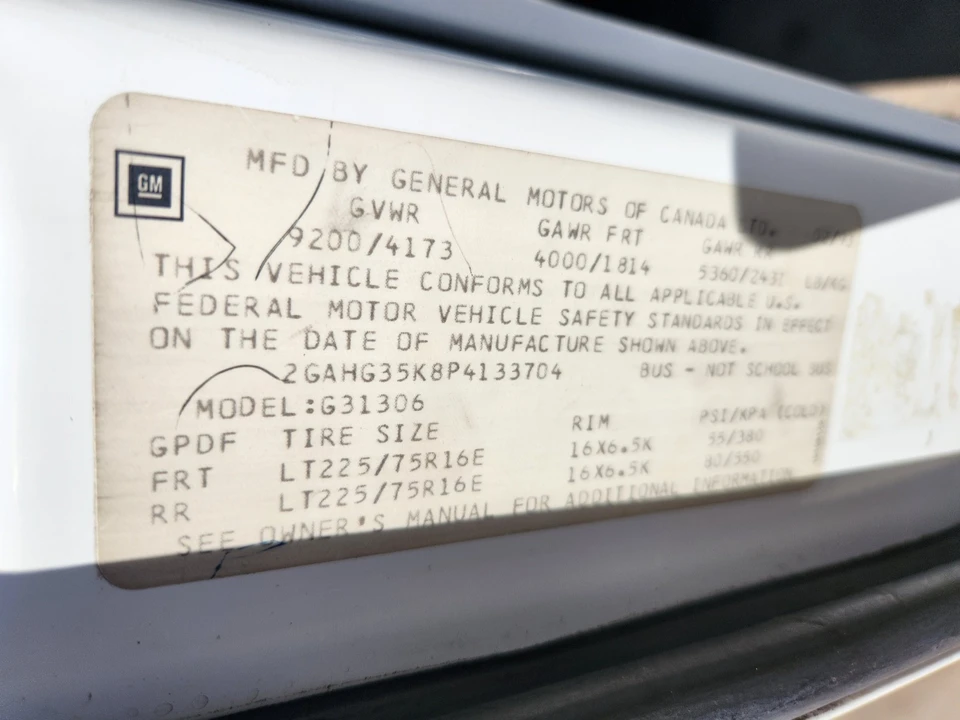 1993 Chevrolet G-Series Van - Image 14 of 26