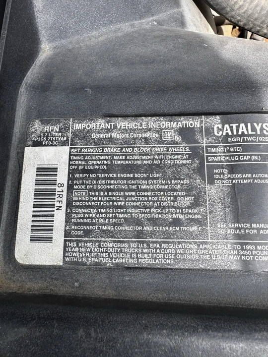 1993 Chevrolet C/K 4th Gen - Image 13 of 24