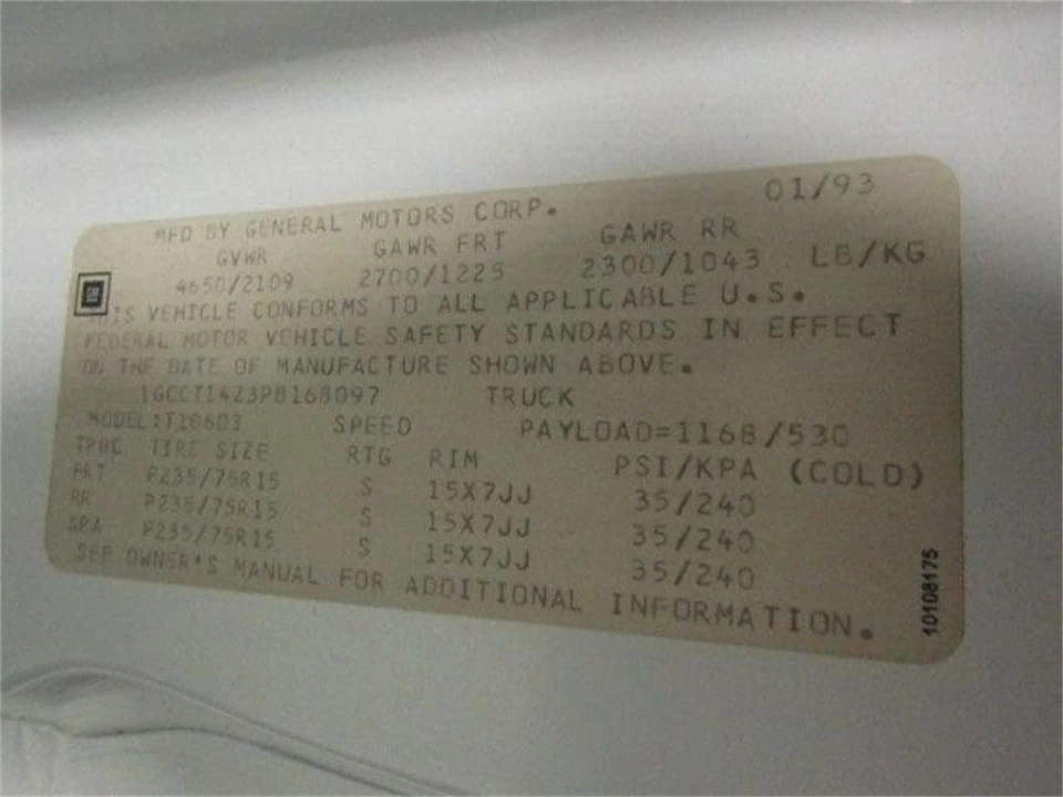 1993 Chevrolet S-10 - Image 13 of 31