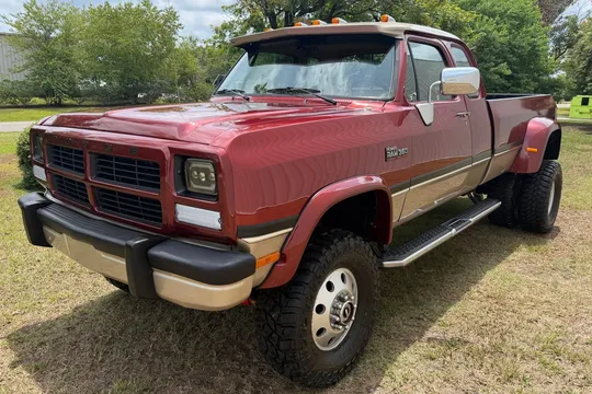 1993 Dodge Ram W350 Club Cab Cummins 4x4 Dually