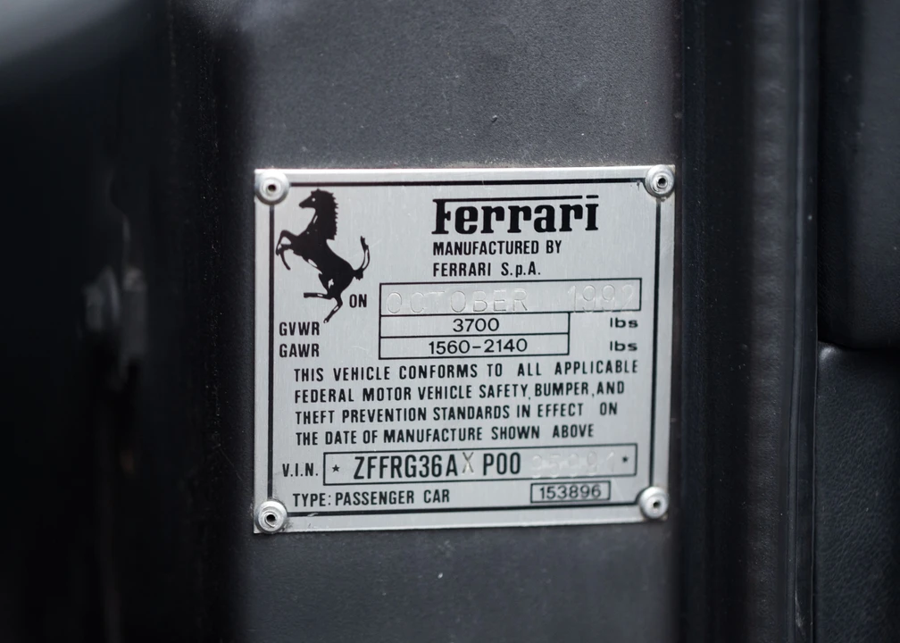 1993 Ferrari 348 Serie Speciale - Image 4 of 31