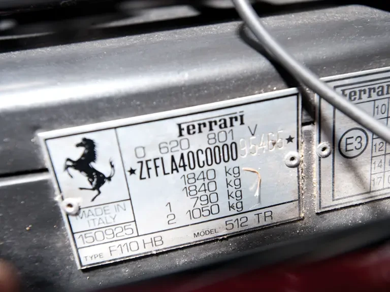 1993 Ferrari 512 TR - Image 9 of 17