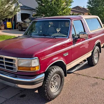 1993 Ford Bronco Sport Utility 2D