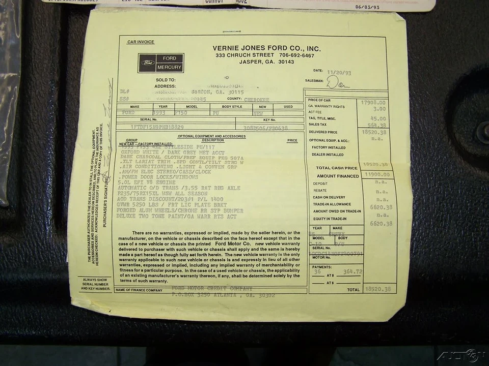 1993 Ford F-Series 9th Gen - Image 14 of 21