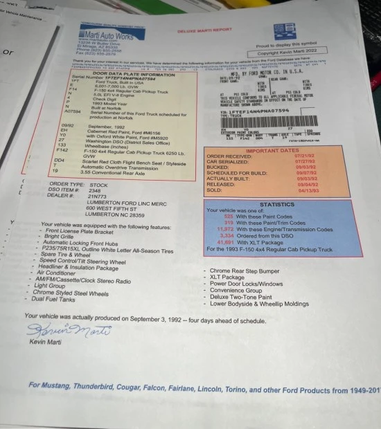 1993 Ford F-Series 9th Gen - Image 8 of 8