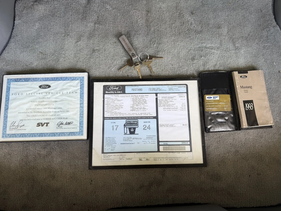 1993 Ford Mustang Cobra R 3rd Gen - Image 13 of 27