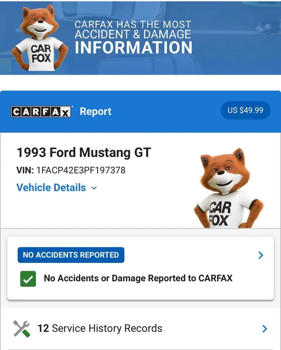1993 Ford Mustang GT 3rd Gen - Image 20 of 20