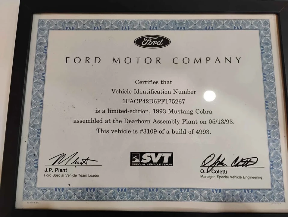 1993 Ford Mustang 3rd Gen - Image 7 of 10