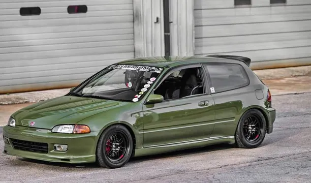 1993 Honda Civic · CX Hatchback 2D