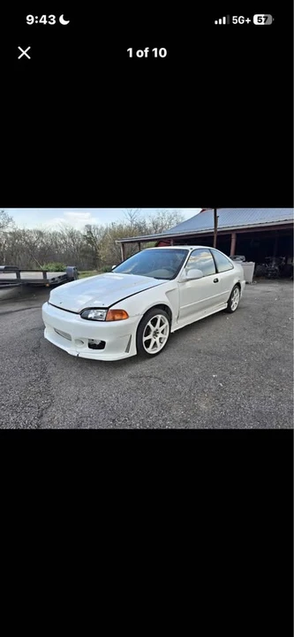 1993 Honda EG Civic - Image 3 of 4