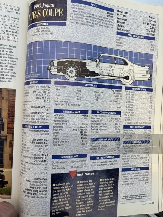 1993 Jaguar XJ-S TWR - Image 13 of 28