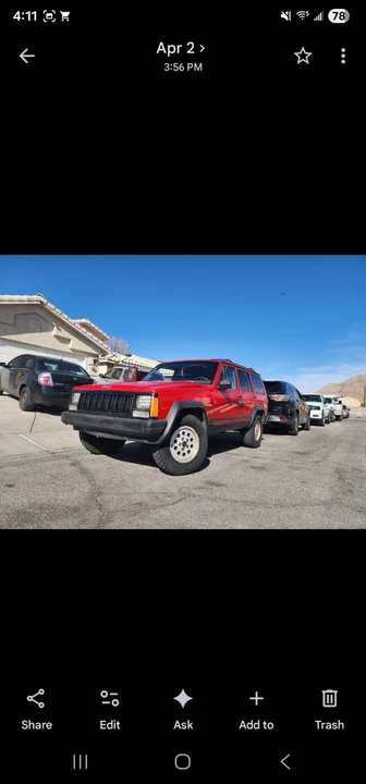 1993 Jeep XJ Cherokee - Image 2 of 11