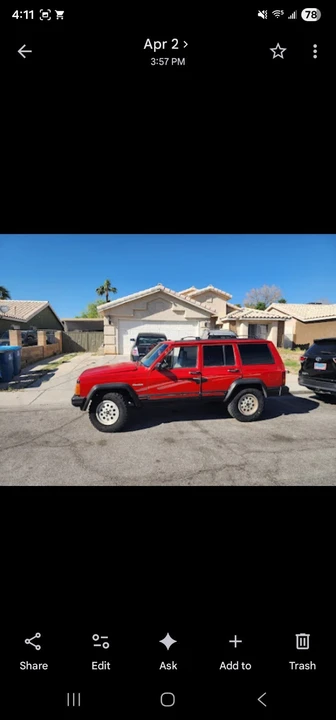 1993 Jeep XJ Cherokee - Image 4 of 11