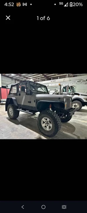 1993 Jeep YJ Wrangler - Image 2 of 5