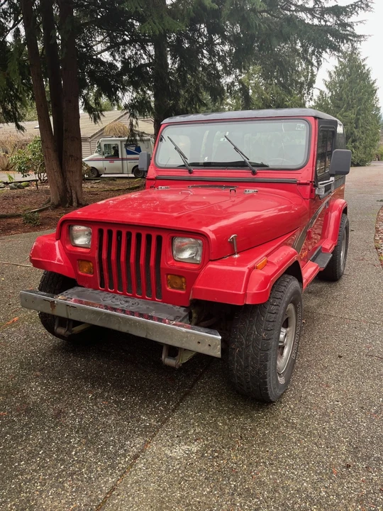 1993 Jeep YJ Wrangler - Image 4 of 5