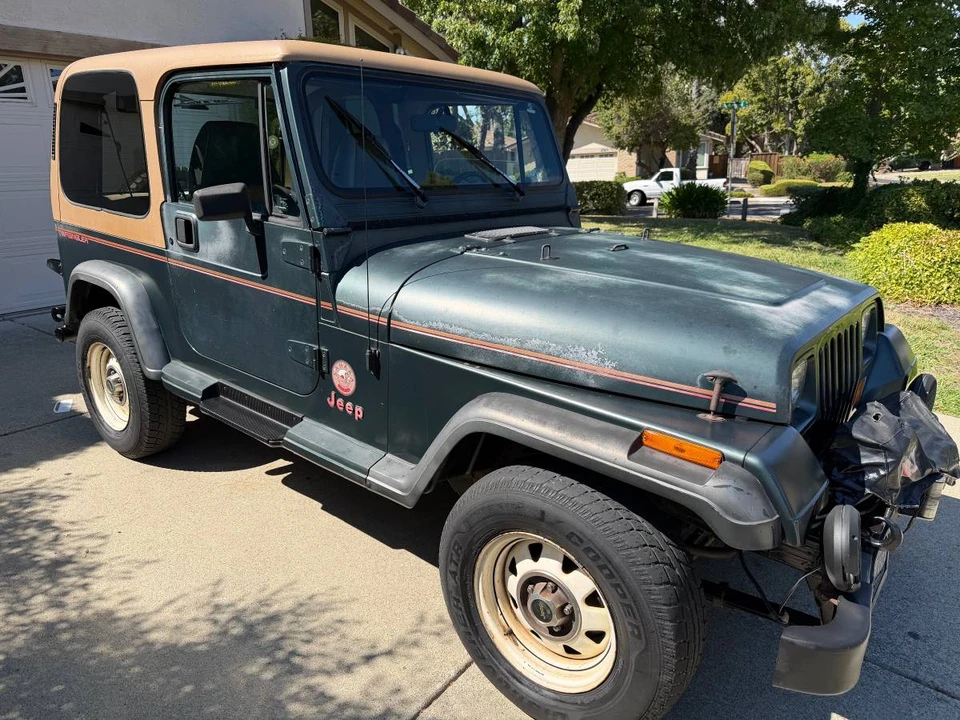 1993 Jeep YJ Wrangler - Image 3 of 9