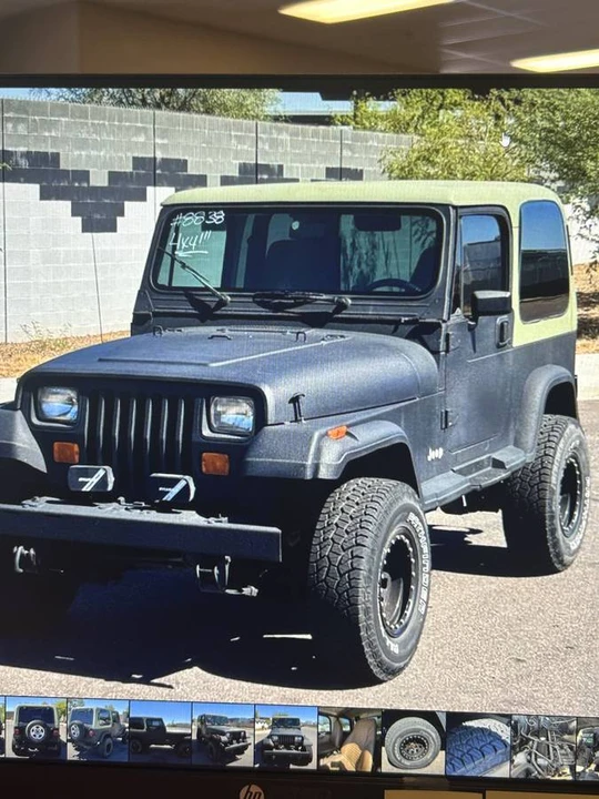 1993 Jeep YJ Wrangler - Image 4 of 7