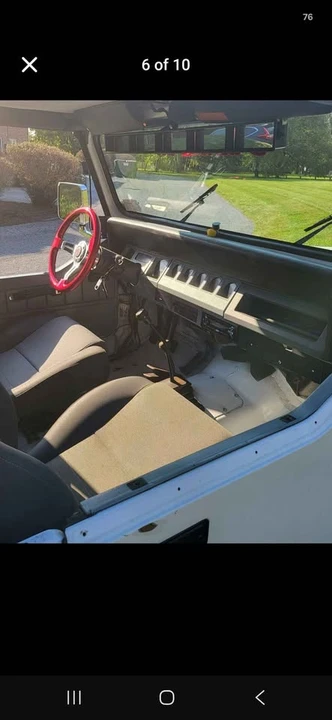 1993 Jeep YJ Wrangler - Image 5 of 8