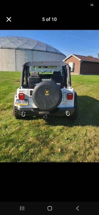 1993 Jeep YJ Wrangler - Image 4 of 8