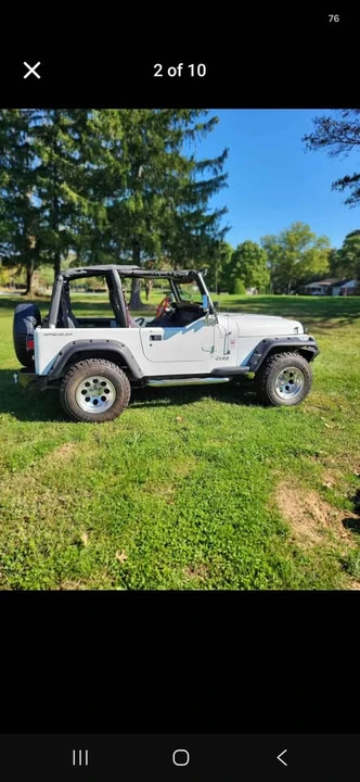 1993 Jeep YJ Wrangler - Image 2 of 8