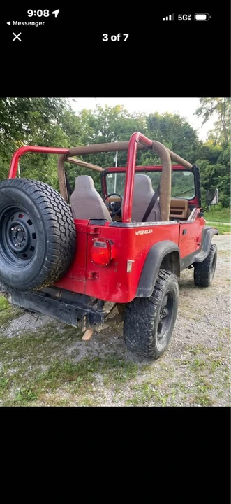 1993 Jeep YJ Wrangler - Image 9 of 10
