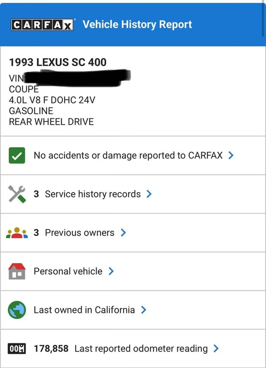 1993 Lexus SC400 - Image 8 of 10