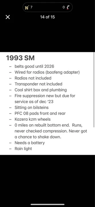 1993 Mazda NA MX-5 Miata - Image 9 of 9