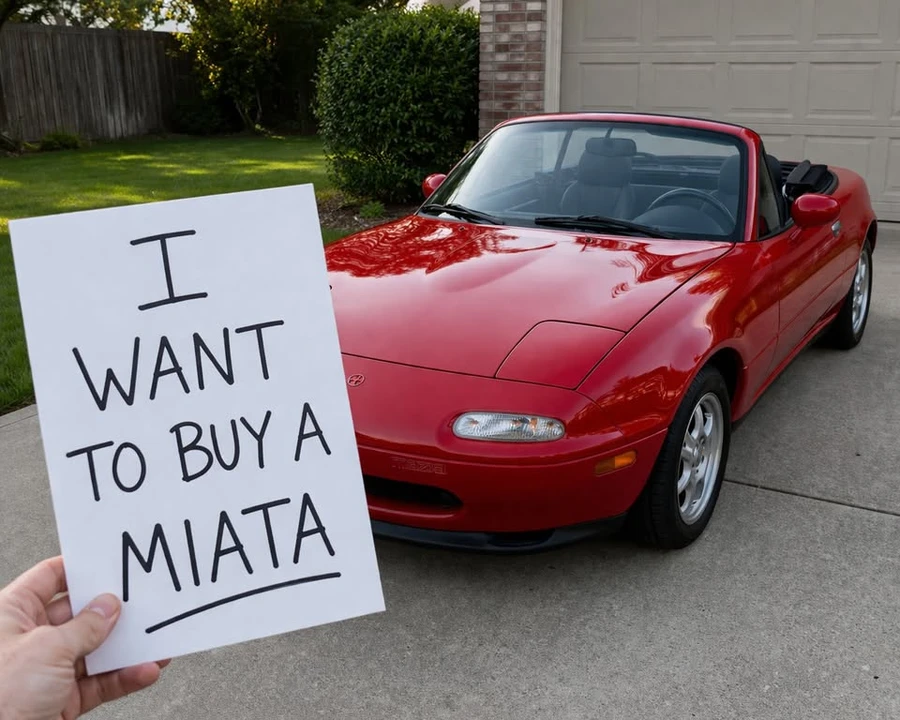 1993 Mazda NA MX-5 Miata - Image 2 of 4