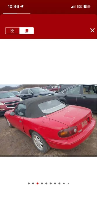 1993 Mazda NA MX-5 Miata - Image 3 of 9