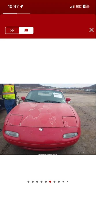 1993 Mazda NA MX-5 Miata - Image 5 of 9