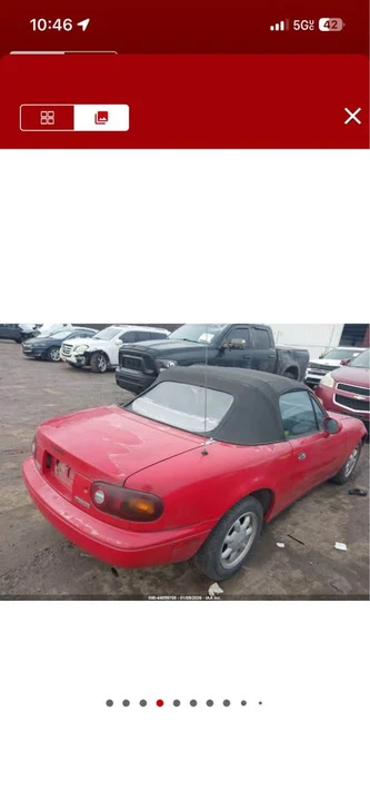 1993 Mazda NA MX-5 Miata - Image 4 of 9