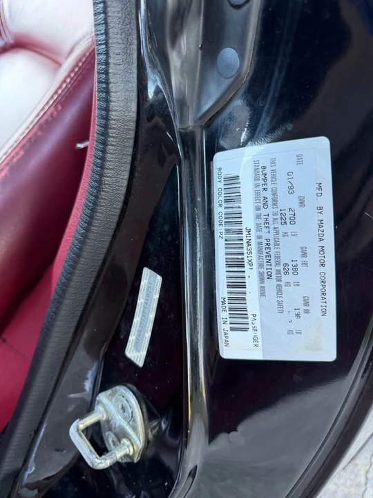 1993 Mazda NA MX-5 Miata - Image 14 of 17