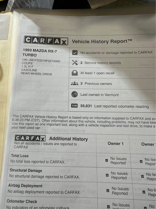1993 Mazda RX-7 FD - Image 19 of 20
