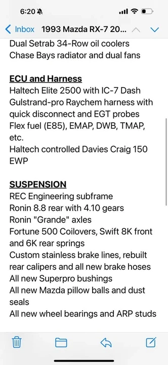 1993 Mazda RX-7 FD - Image 18 of 20