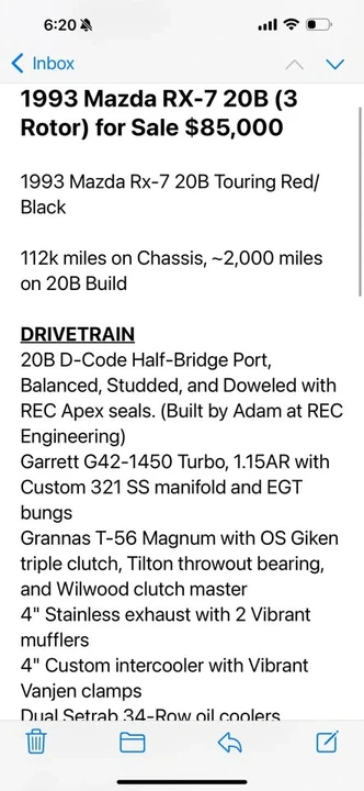 1993 Mazda RX-7 FD - Image 17 of 20