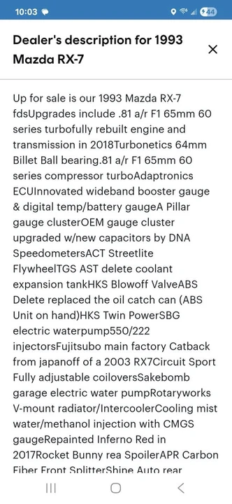 1993 Mazda RX-7 FD - Image 19 of 19