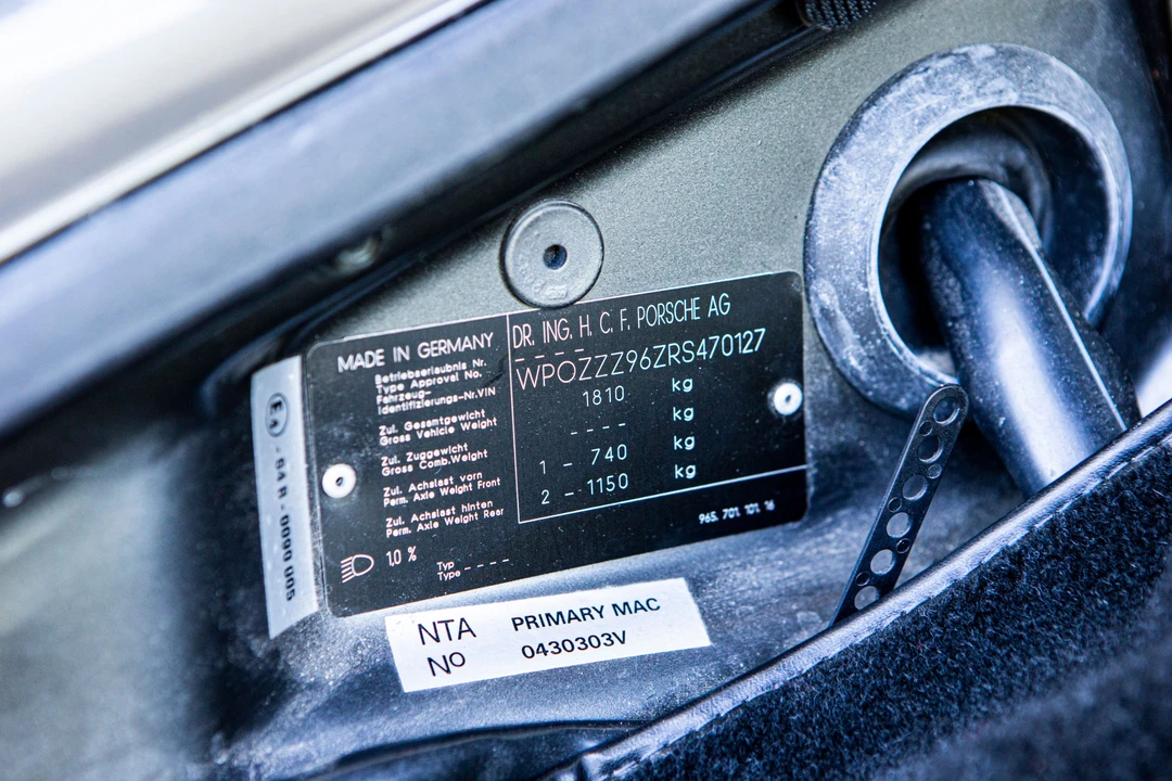 1993 Porsche 964 Turbo - Image 2 of 27