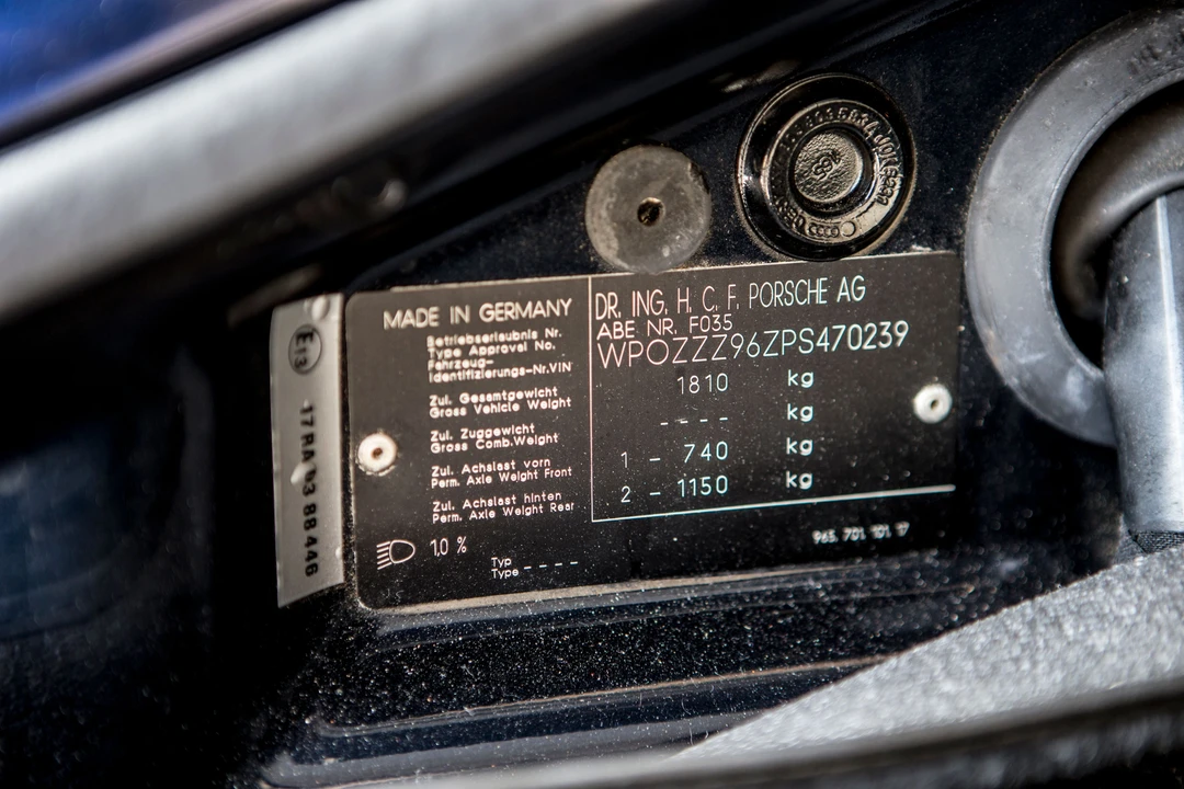 1993 Porsche 964 Turbo - Image 17 of 25