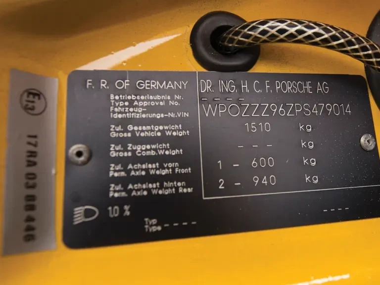 1993 Porsche 964 Turbo - Image 17 of 31